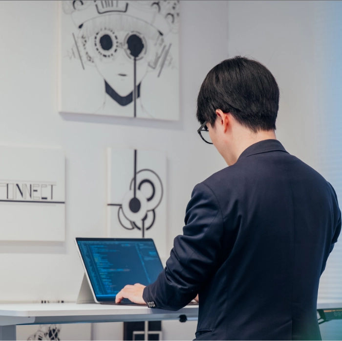 システム開発の様子